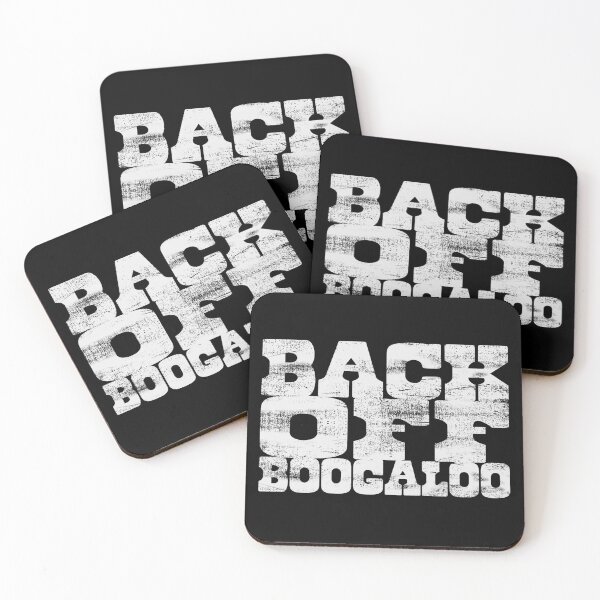 Item preview, Back Off Boogaloo designed and sold by DreamFile-Cards.