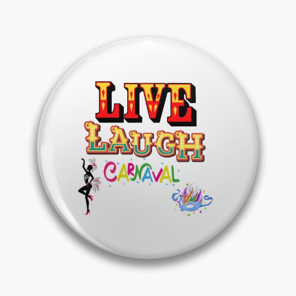 Item preview, Live laugh carnaval designed and sold by  Any Mood Designs.