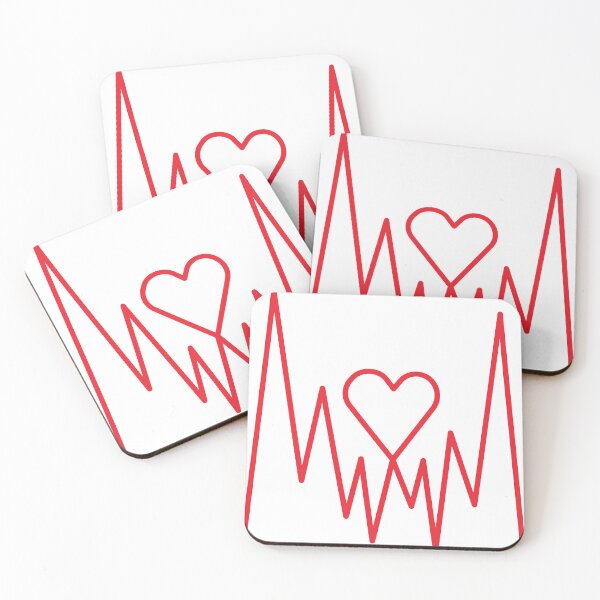 Item preview, Heartbeat - Medical Minimalist Typography Design designed and sold by Moonlit Paws.