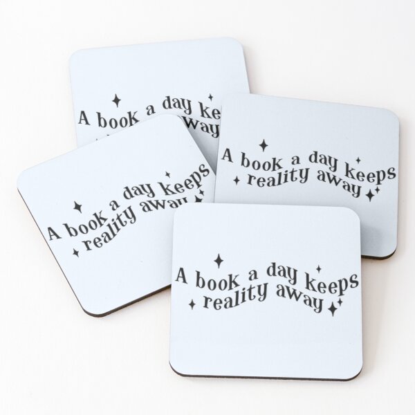 Item preview, A book a day keeps reality away designed and sold by mayralejandrat.