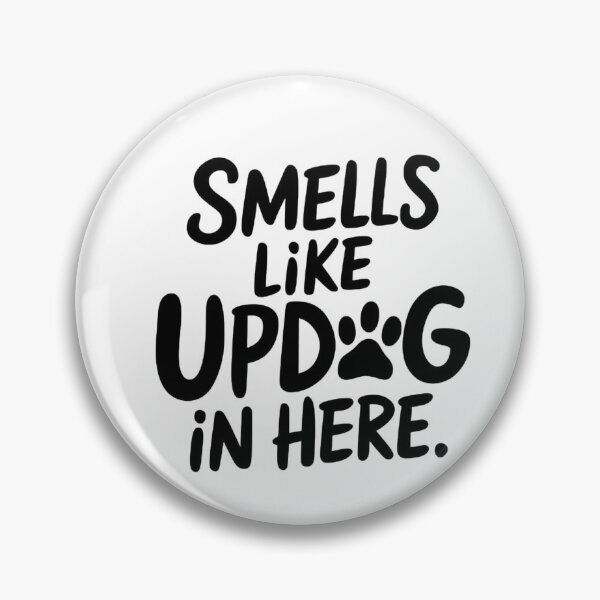 Item preview, Smells Like Updog | Funny Minimalist Typography Design designed and sold by Collision19.