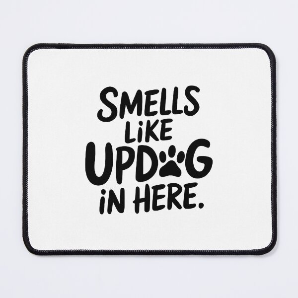 Item preview, Smells Like Updog | Funny Minimalist Typography Design designed and sold by Collision19.