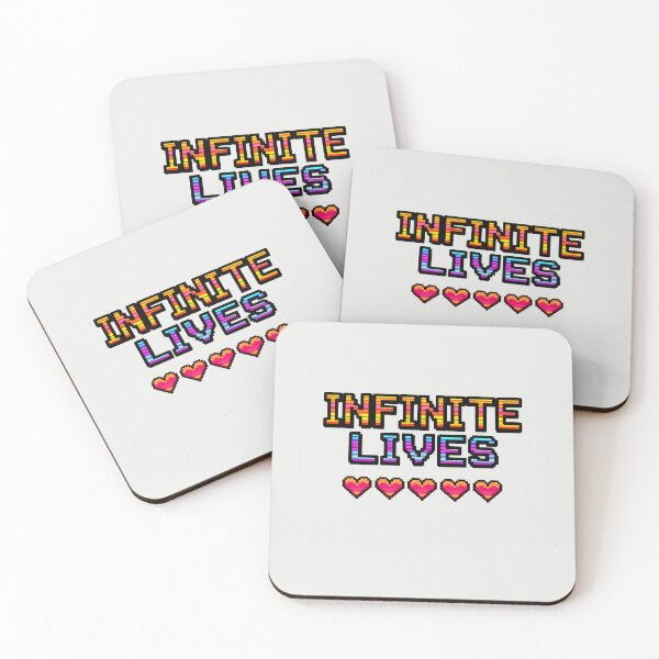 Item preview, Infinite Lives: Colorful Retro Game Screen  designed and sold by Jollys-ArtShop.