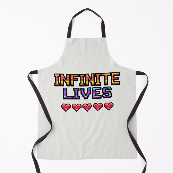 Item preview, Infinite Lives: Colorful Retro Game Screen designed and sold by Jollys-ArtShop.