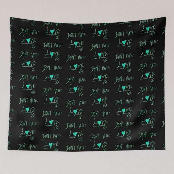 Item preview, Don't hate: love 3 designed and sold by McFleur's Lens.