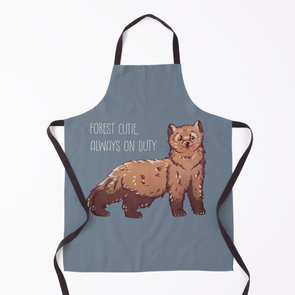 Item preview, Pine Marten - Forest Cutie, always on duty designed and sold by BeeHappyShop.