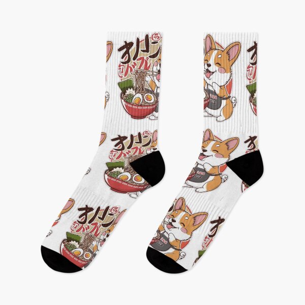 Item preview, Corgi Eating Ramen Cute Kawaii Noodles designed and sold by venavar.