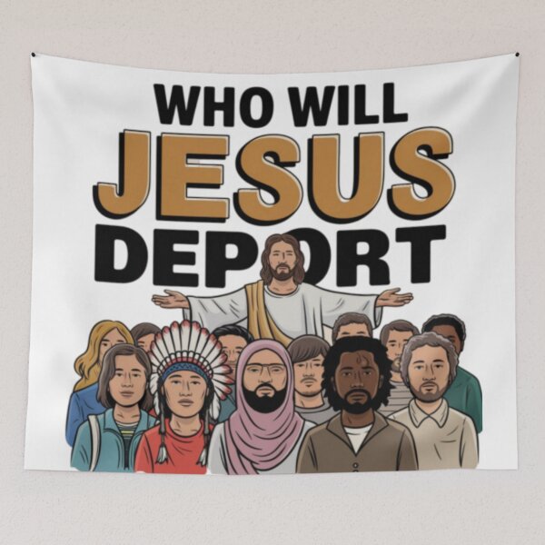 Item preview, WHO WILL JESUS DEPORT. designed and sold by Obinne.