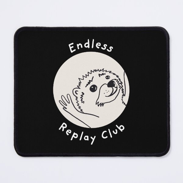 Item preview, Endless Replay Club – Funny Raccoon Meme Art for Neurodivergent Music Lovers designed and sold by GosiaArtGarden.