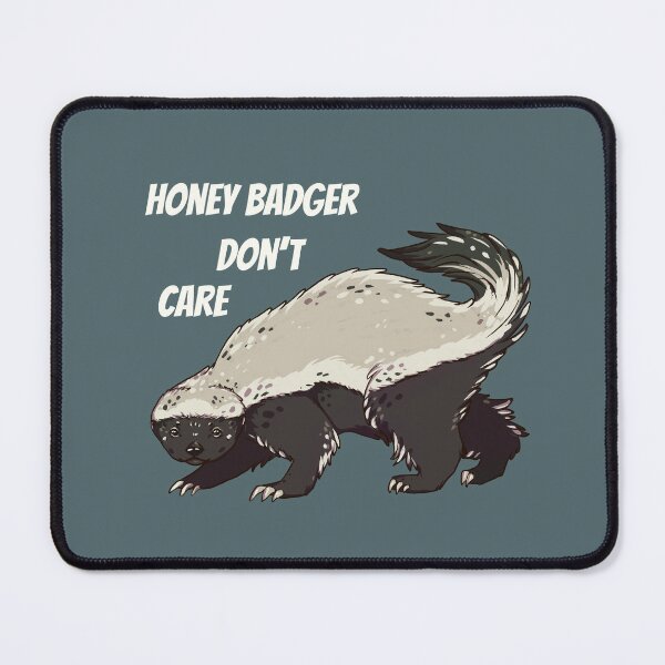 Item preview, Honey badger dont care - Animal series designed and sold by BeeHappyShop.