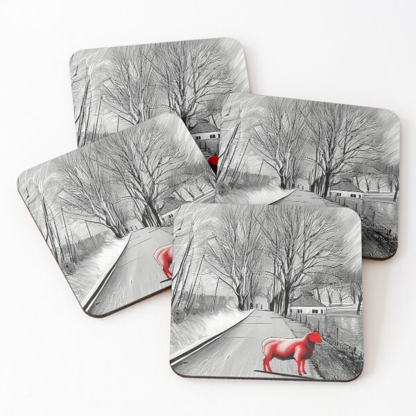 Item preview, red sheep designed and sold by MIVERSIUM.