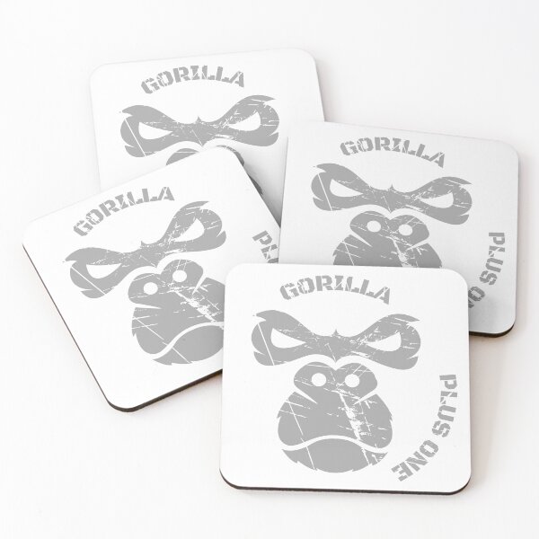Item preview, Gorilla plus one - GRAY designed and sold by Floter80.