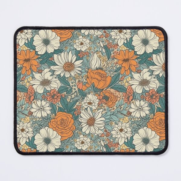 Item preview, Beautiful elegant flower seamless pattern tile designed and sold by MiraCleAI.