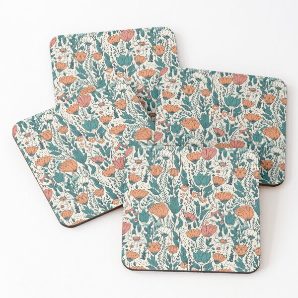 Item preview, Beautiful elegant flower seamless pattern tile designed and sold by MiraCleAI.