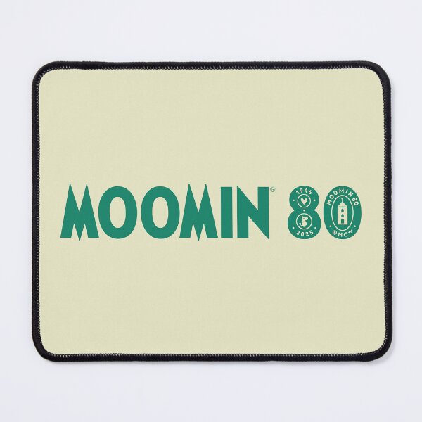 Item preview, Moomin 80th Anniversary 1945-2025 Text Logo designed and sold by MoominStore.