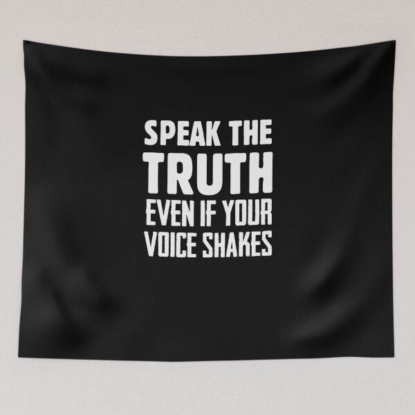 Item preview, Speak Even If Your Voice Shakes designed and sold by Magicalpallette.