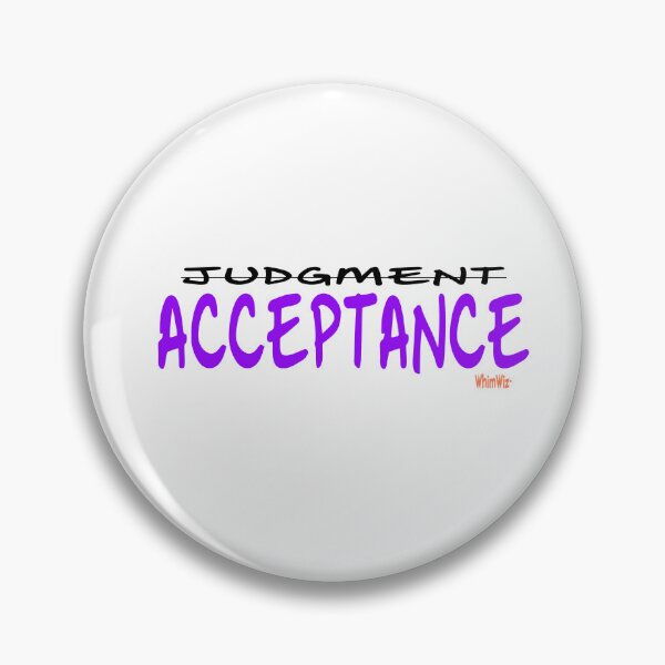 Item preview, Judgment or Acceptance designed and sold by WhimWiz.