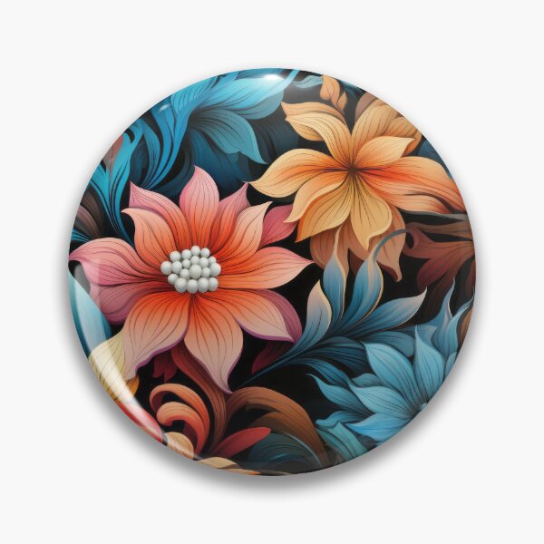 Item preview, Colorful groovy boho paint seamless pattern designed and sold by MiraCleAI.