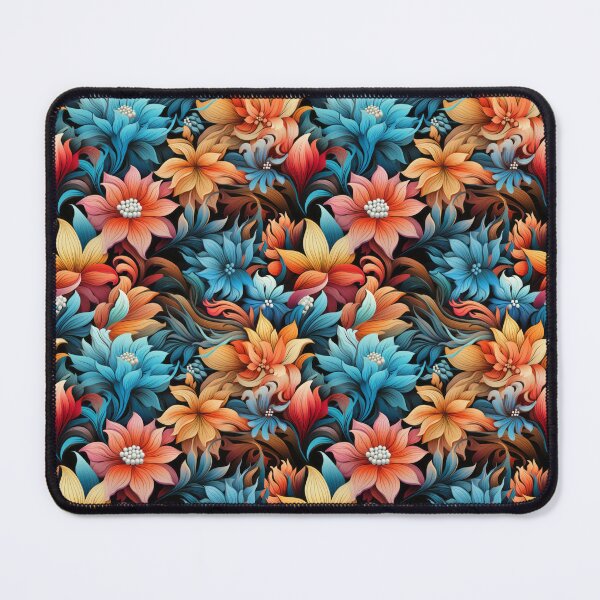 Item preview, Colorful groovy boho paint seamless pattern designed and sold by MiraCleAI.