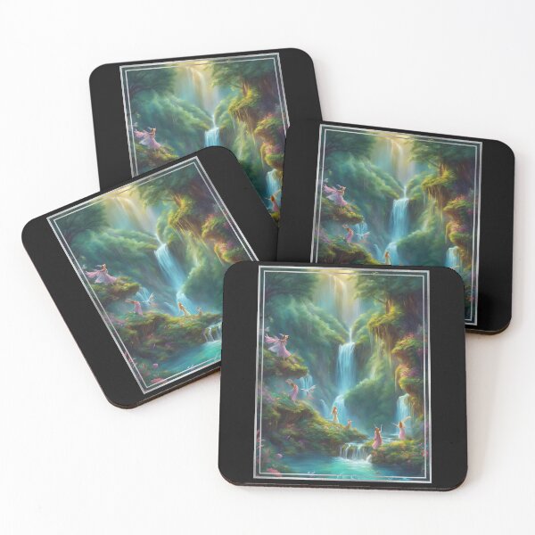 Item preview, Fantasy Waterfall Gift for Fantasy Lovers designed and sold by Bawek85Designs.