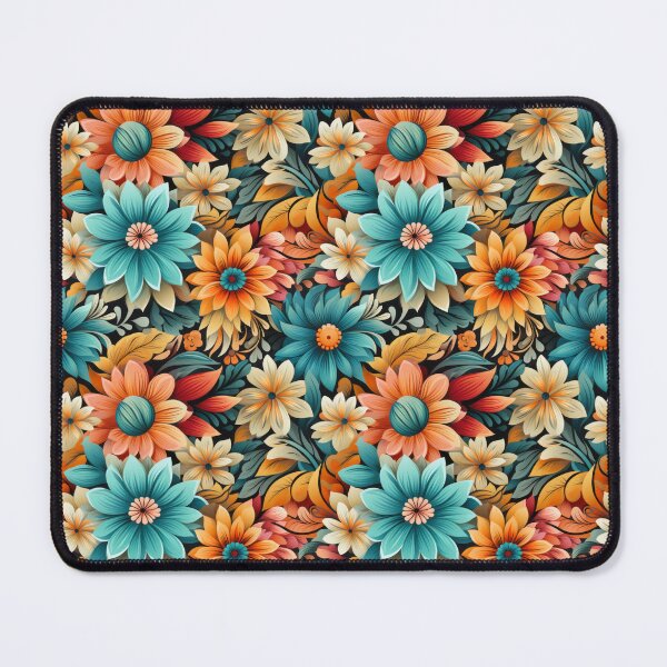 Item preview, Colorful groovy boho paint seamless pattern designed and sold by MiraCleAI.