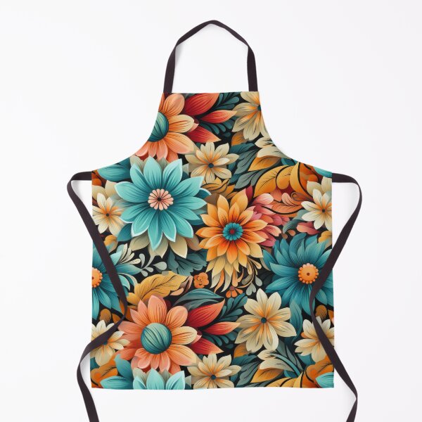 Item preview, Colorful groovy boho paint seamless pattern designed and sold by MiraCleAI.