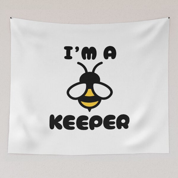 Item preview, I'm a Keeper – Beekeeper Pollinator for Bee Enthusiast  designed and sold by The Junto Shop.