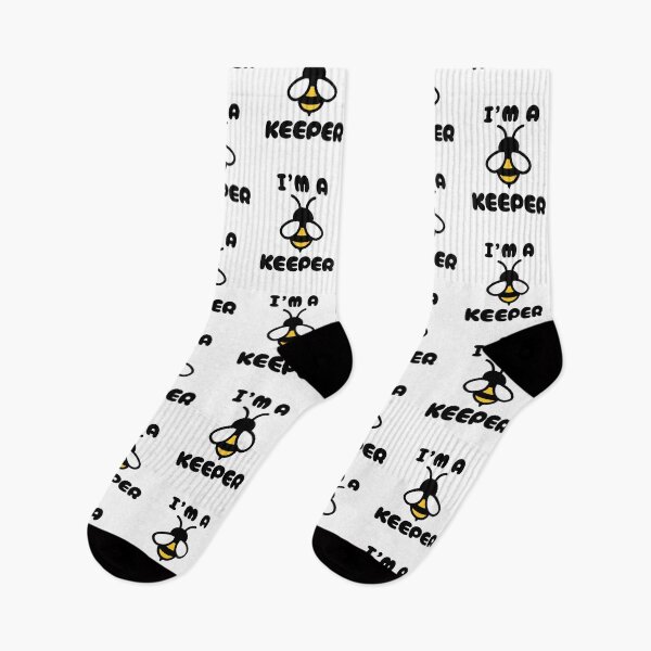 Item preview, I'm a Keeper – Beekeeper Pollinator for Bee Enthusiast  designed and sold by The Junto Shop.