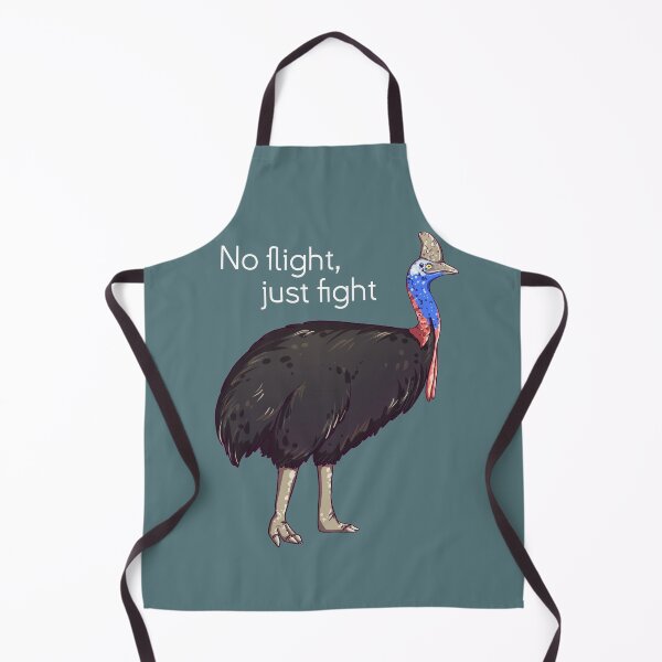 Item preview, Cassowary - No flight, just fight designed and sold by BeeHappyShop.