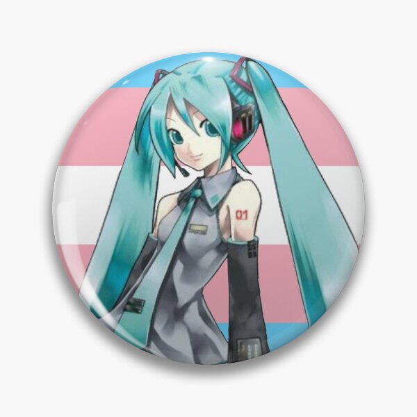 Item preview, Trans Pride Hatsune Miku designed and sold by pipoteca.
