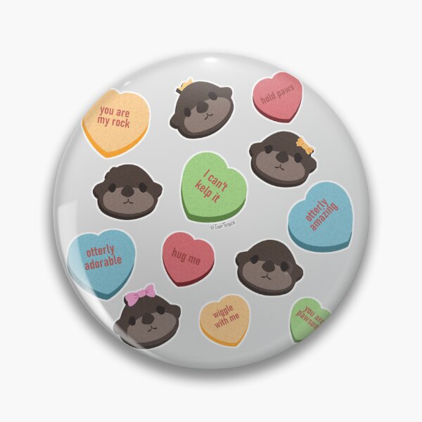 Item preview, candy otters designed and sold by tiny-tuber-arts.