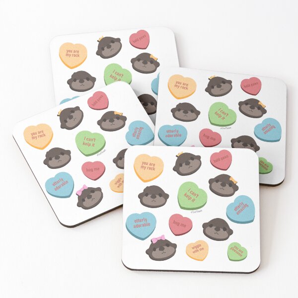 Item preview, candy otters designed and sold by tiny-tuber-arts.