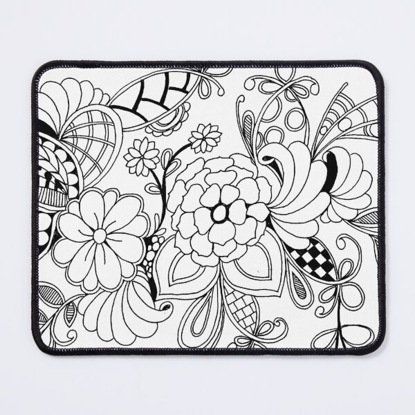 Item preview, Doodled flowers and weeds designed and sold by kellybyrdart1.