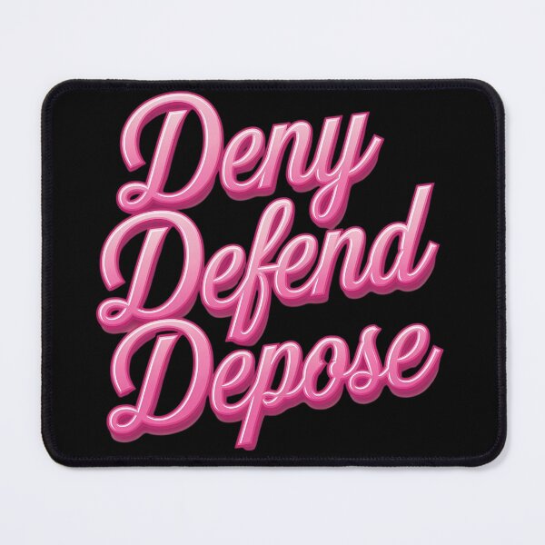 Item preview, PINK DENY, DEFEND, DEPOSE designed and sold by Cheerhub.