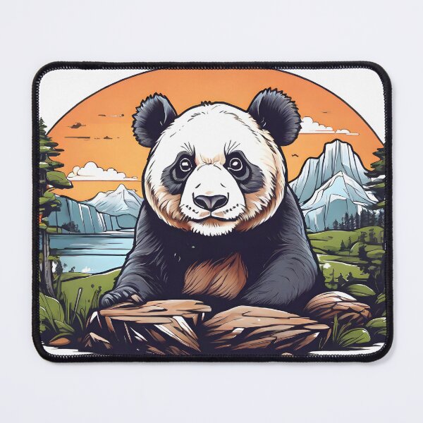 Item preview, panda in american national park designed and sold by Karaz's Animal Kingdom.