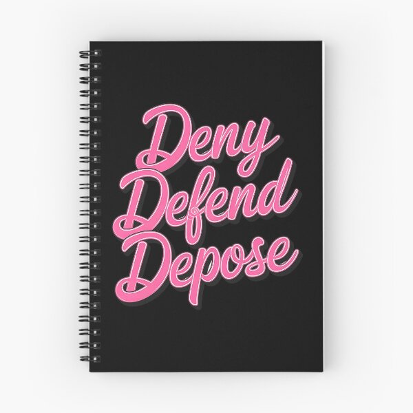 Item preview,  PINK DENY, DEFEND, DEPOSE designed and sold by Cheerhub.