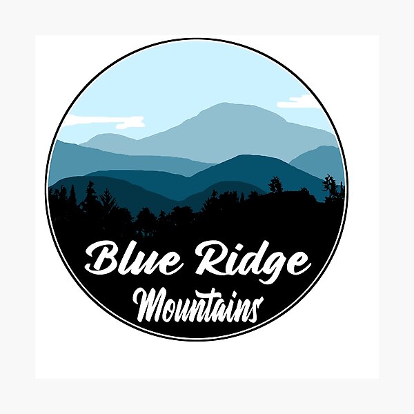 Item preview, Blue Ridge Mountains designed and sold by blankshirt.
