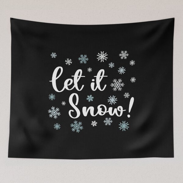 Item preview, Let It Snow Winter Snowflakes designed and sold by PolyPixel.