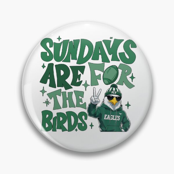 Item preview, Funny Sundays Are For The Birds Cool Eagles Flying designed and sold by Artifyo.