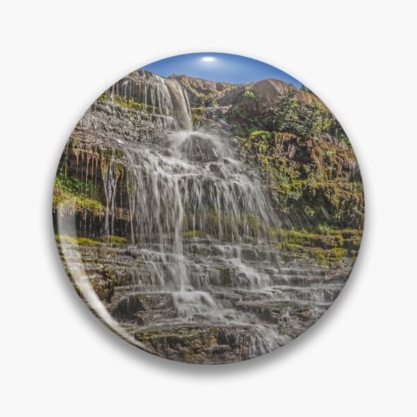Item preview, Cascading Cramell Linn Waterfall Over Rocky Terrain designed and sold by David Patterson.