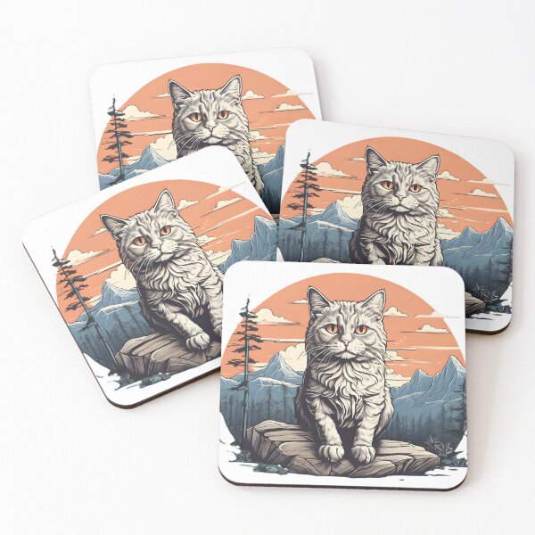 Item preview, cat in american national park designed and sold by Karaz's Animal Kingdom.