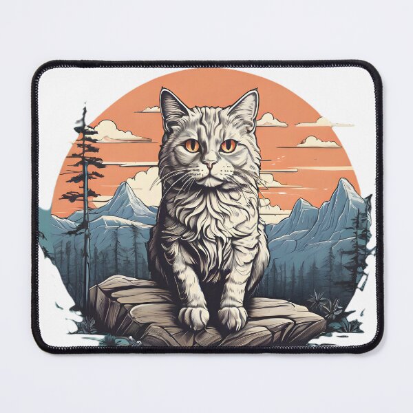 Item preview, cat in american national park designed and sold by Karaz's Animal Kingdom.
