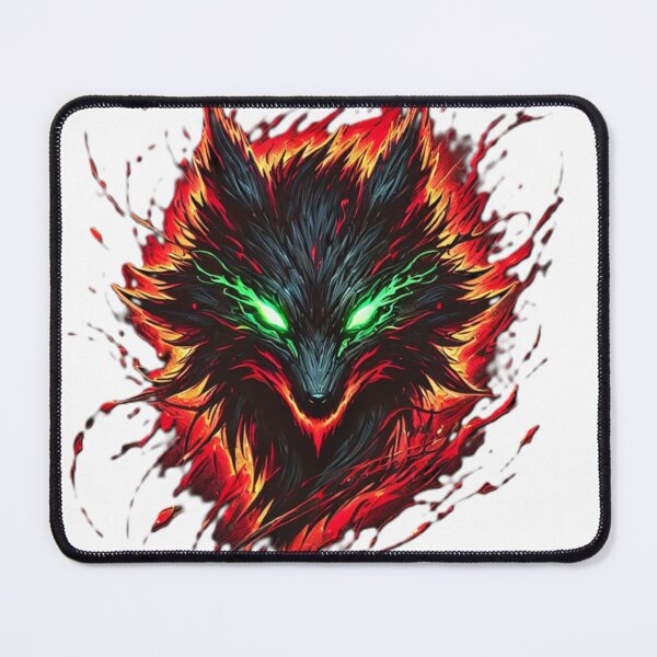 Item preview, Flaming Wolf Spirit designed and sold by Bartcorner.