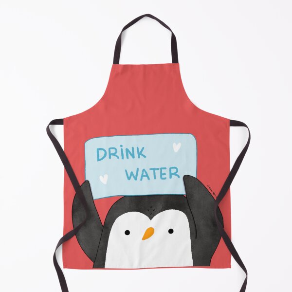 Item preview, Drink water Penguin designed and sold by thepenguinsfamily.