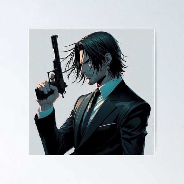 Artikel-Vorschau von John Wick 6, designt und verkauft von dmayuscula.