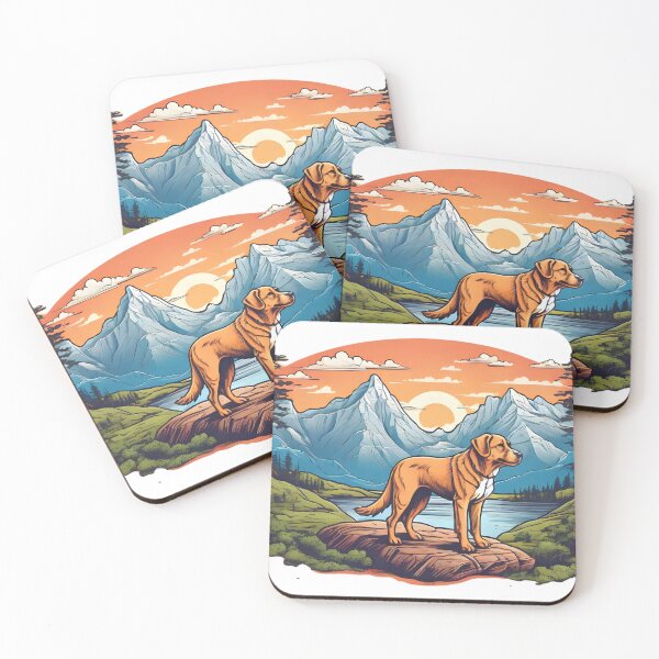 Item preview, dog in american national park designed and sold by Karaz's Animal Kingdom.