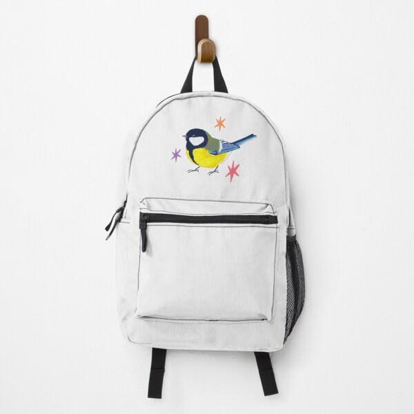 Item preview, Cute Great Tit Bird Illustration – Whimsical Nature Art designed and sold by YaraCuteArt.