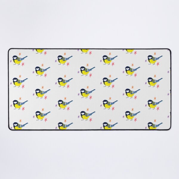Item preview, Cute Great Tit Bird Illustration – Whimsical Nature Art designed and sold by YaraCuteArt.