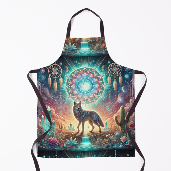 Item preview, Coyote Spirit: Keeper of Celestial Wisdom designed and sold by Meta2Physical.