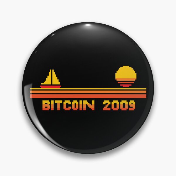 Item preview, Bitcoin 2009 Retro Aesthetic Pixel Art designed and sold by CyberRex.